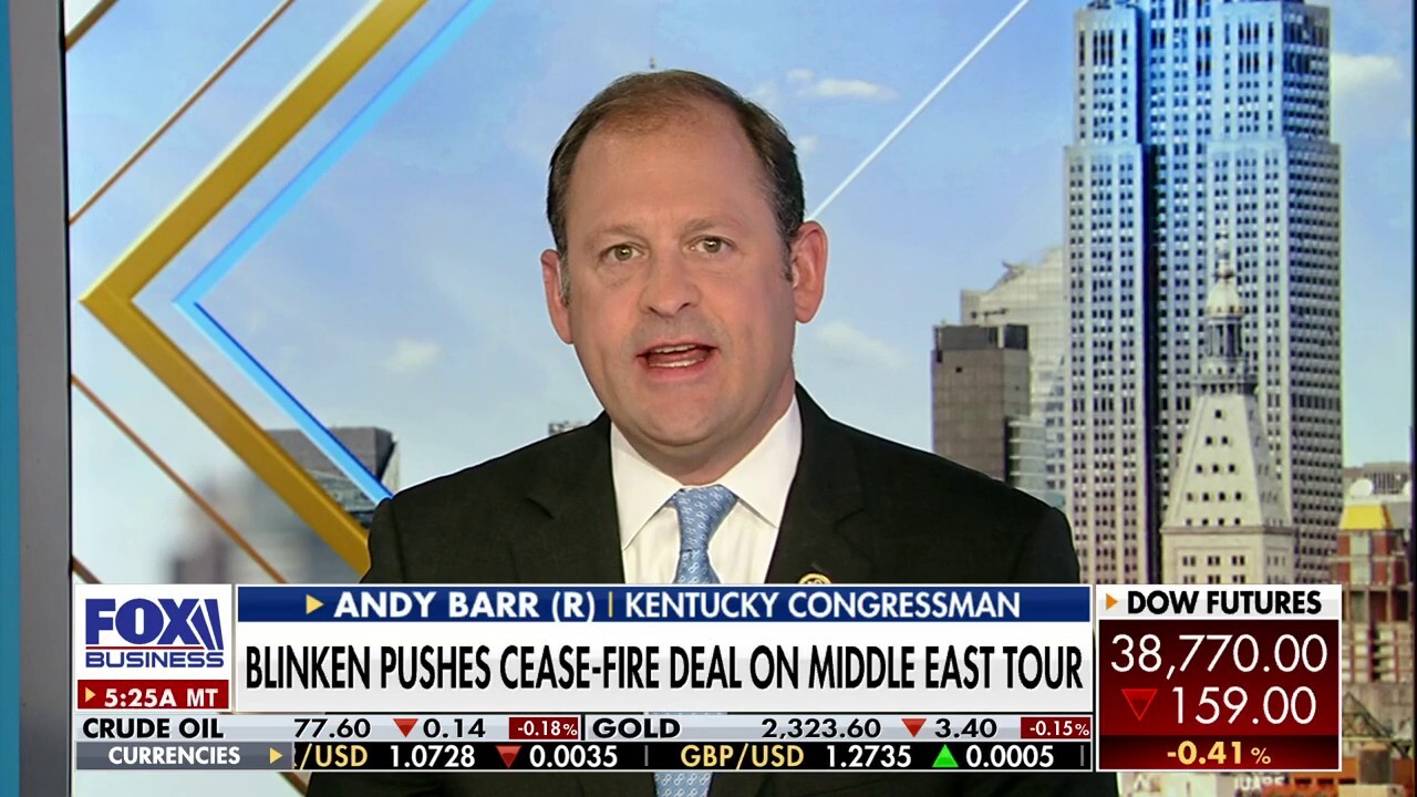 'Weakness invites aggression' in the Middle East: Rep. Andy Barr