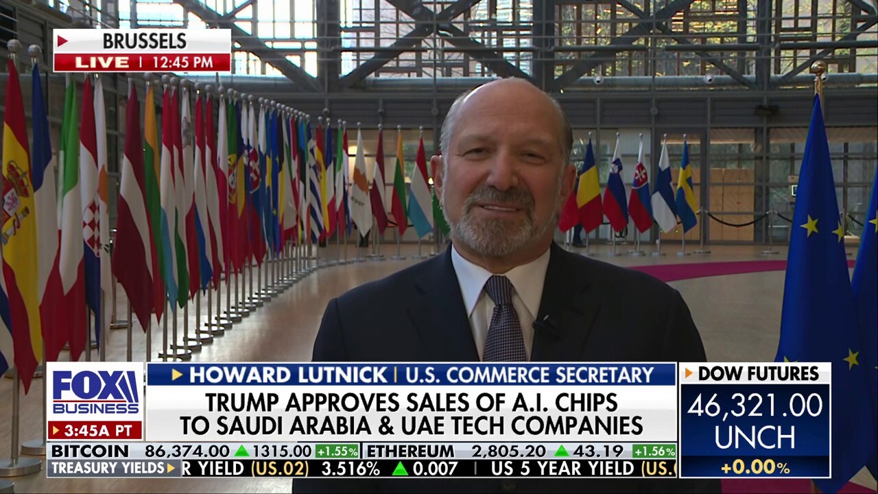 U.S. Commerce Secretary Howard Lutnick joins Mornings with Maria to discuss President Donald Trump’s push to expand his $1 trillion EU trade deal, boost American tech investment and challenge Europe’s heavy-handed regulations.