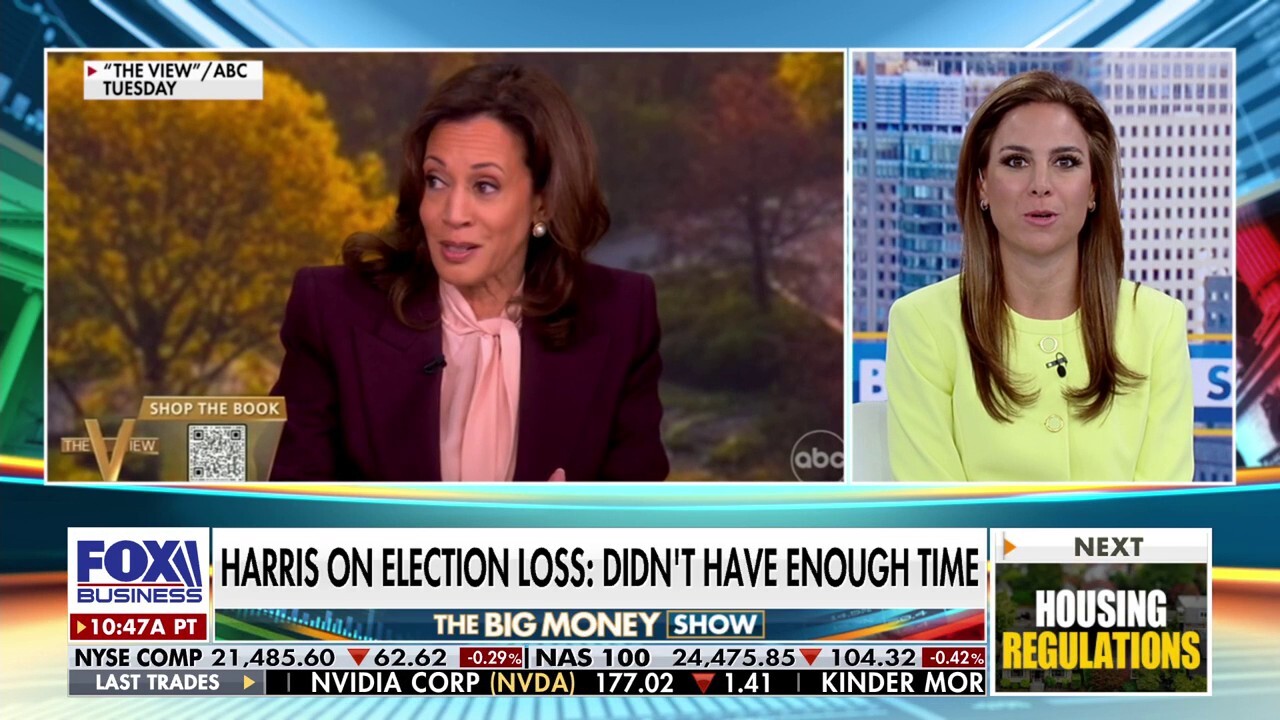 Kamala Harris' favorability declines during book release press tour