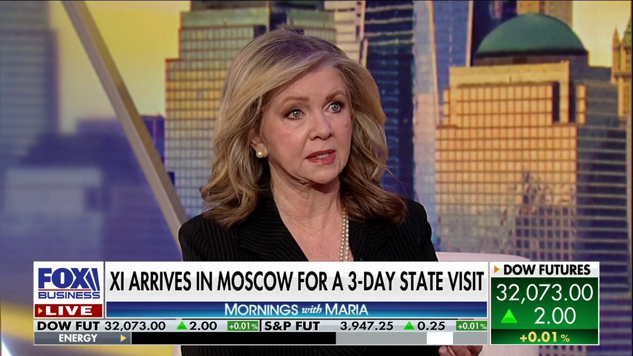 Sen. Marsha Blackburn, R-Tenn., breaks down the implications of Chinese President Xi Jinping's 3-day Moscow visit and discusses Trump's expectation that he will be indicted soon.