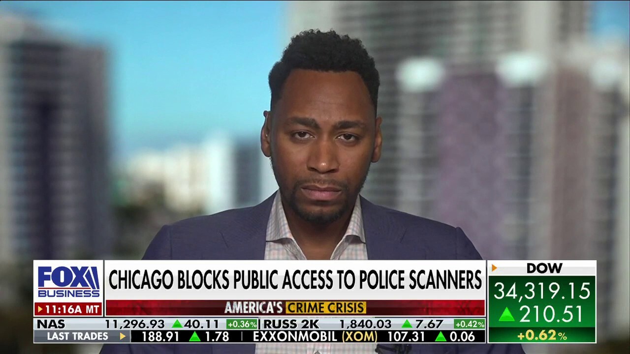 Fox News political analyst Gianno Caldwell discusses Chicago Mayor Lori Lightfoot's handling of the rising crime crisis, the 'whitewashing' of media coverage on crime, and the banning of public access to police scanners.