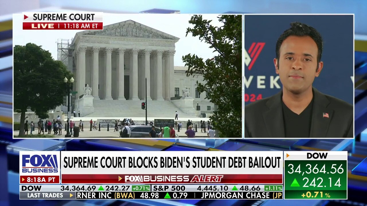 Student debt bailout as a policy matter is a 'disaster' and 'regressive move': Vivek Ramaswamy