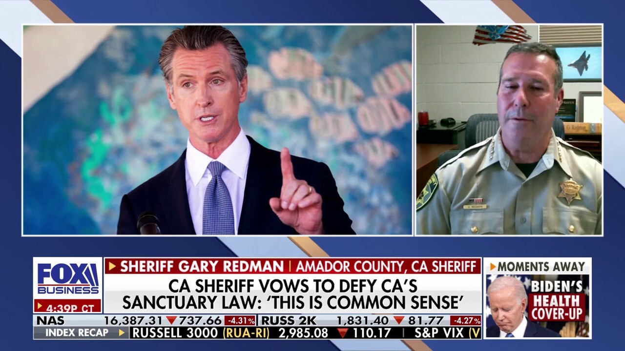 California sheriff says he is willing to go to jail over sanctuary law