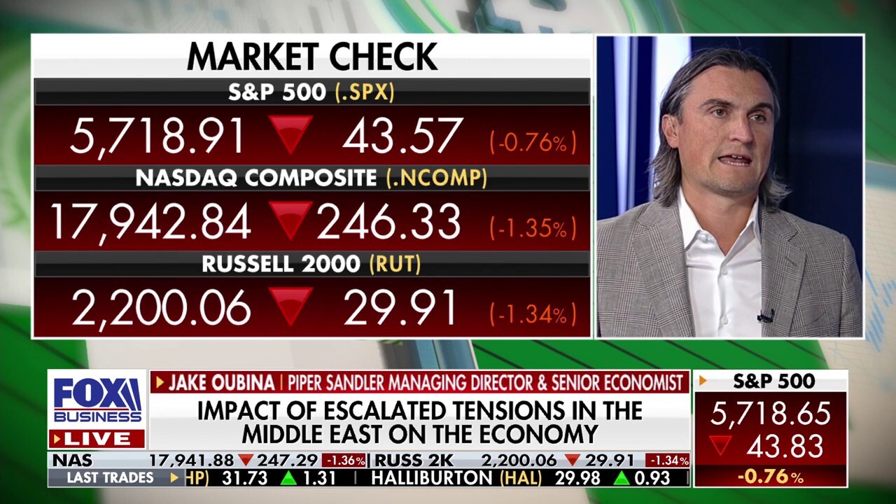 Middle East war could tip the 'slowing' US economy into recession: Jake Oubina