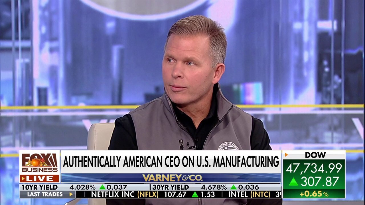 Authentically American Founder & CEO Dean Wegner joins 'Varney & Co.' to explain how buying U.S.-made products strengthens American jobs, boosts the economy and reduces dependence on China.