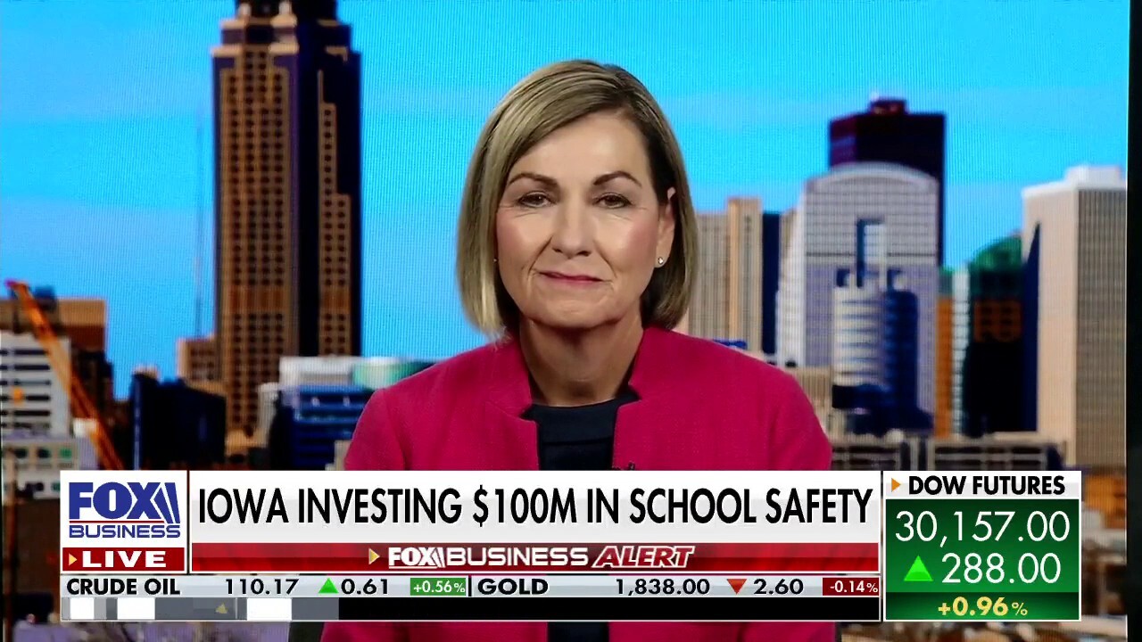 Iowa Gov. Kim Reynolds argues every parent should be able to confidently send their child to school knowing they will be safe.