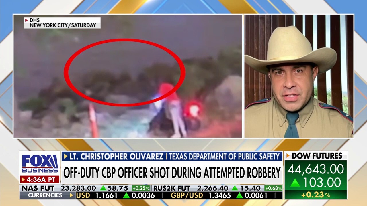 CBP officer shooting is the result of Biden's 'catch and release' policies: Lt. Christopher Olivarez  