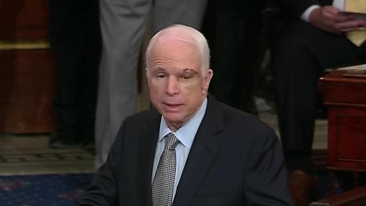 Sen. McCain gave a historic address, fmr. HHS secretary says