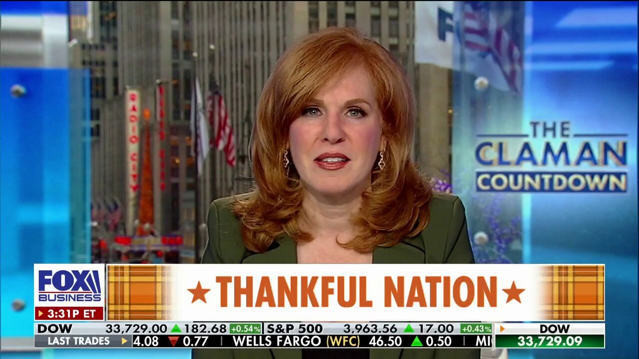 Liz Claman: I'm thankful for my family and our great nation