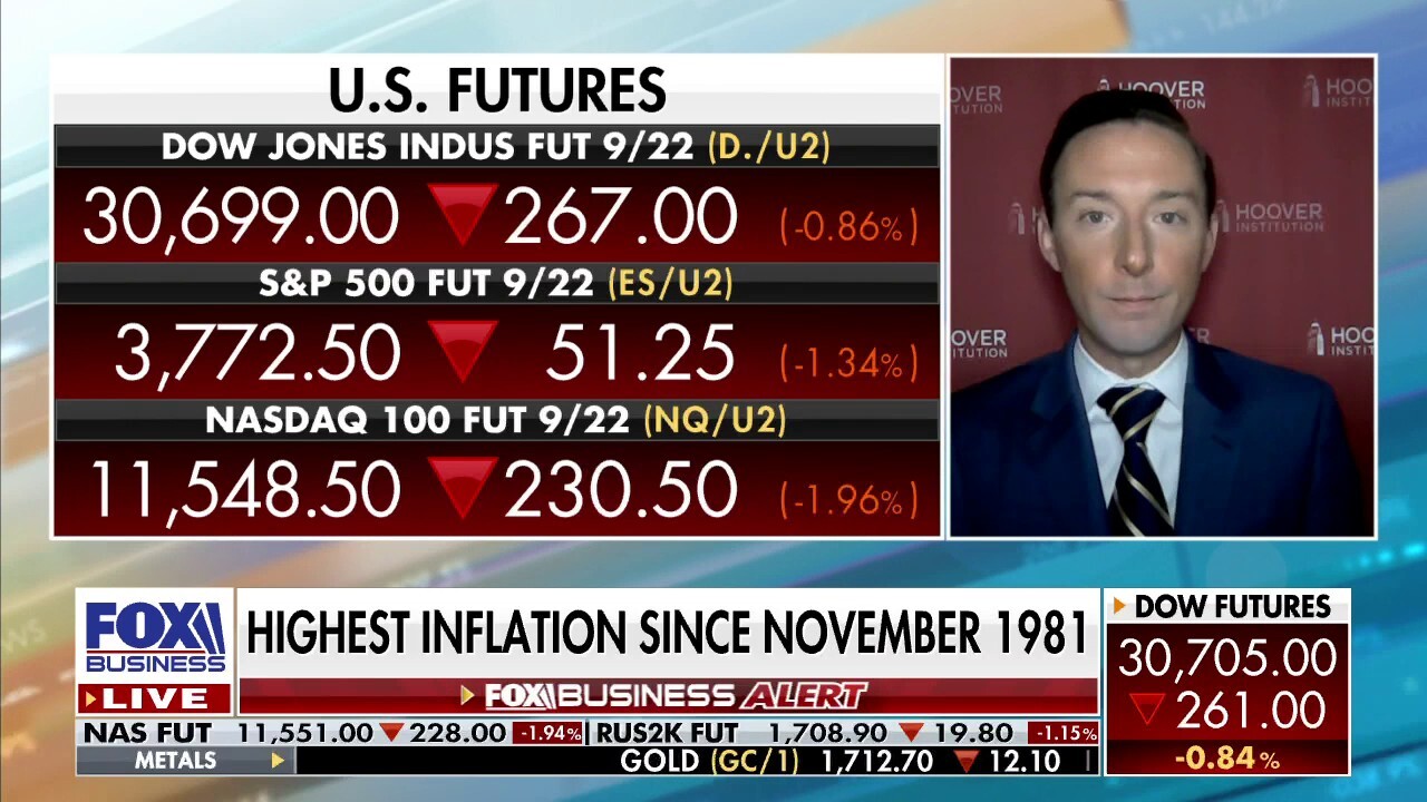 Kleinheinz Fellow at the Hoover Institution at Stanford University, Tyler Goodspeed, weighs in on the latest inflation data, arguing that the probability of getting another 75-basis point rate hike shot up another 50%.