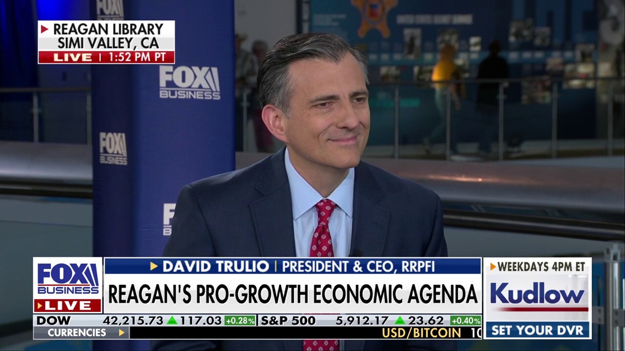 Ronald Reagan Presidential Foundation & Institute president and CEO David Trulio celebrates the legacy and impact of the former president on 'Kudlow.'