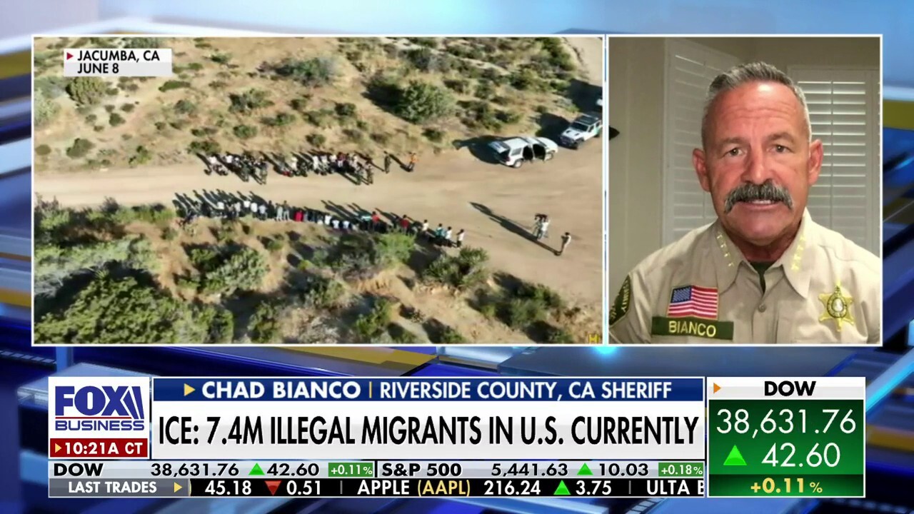 Biden's border unraveled into 'wide open chaos': Sheriff Chad Bianco