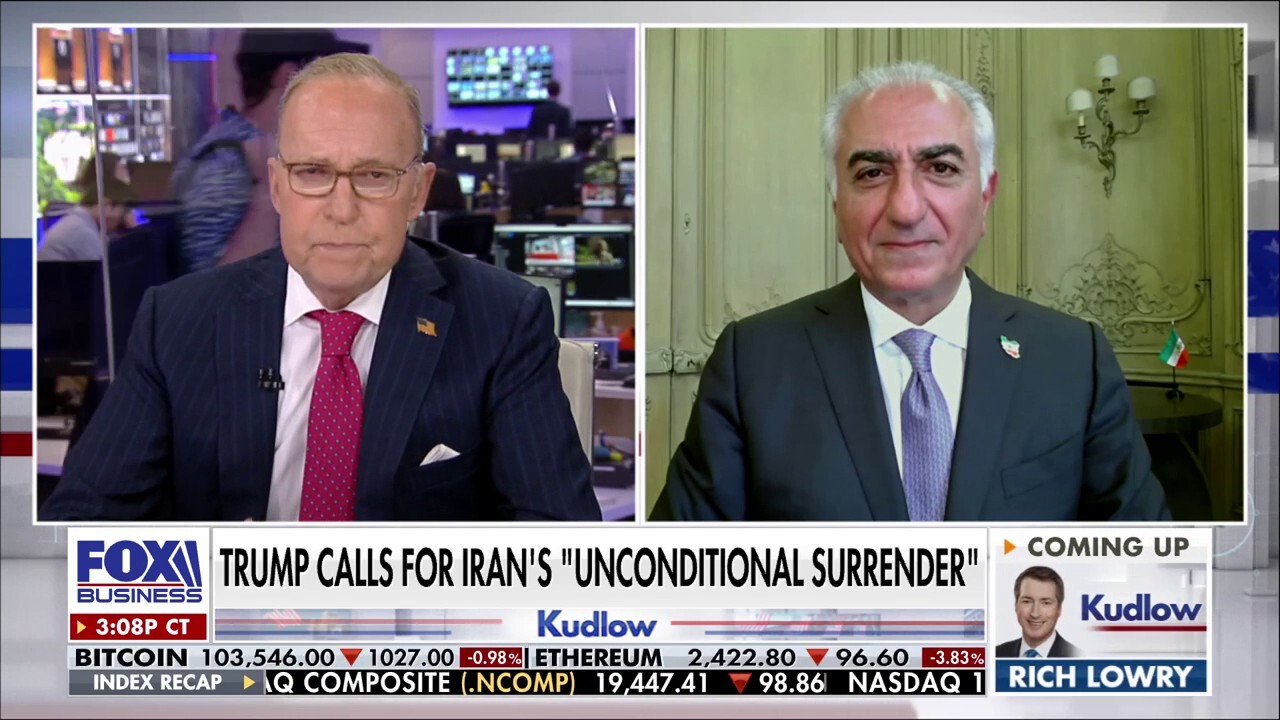 Exiled crown prince of Iran: Iranians have always been committed to peace and it pains me to see them suffer