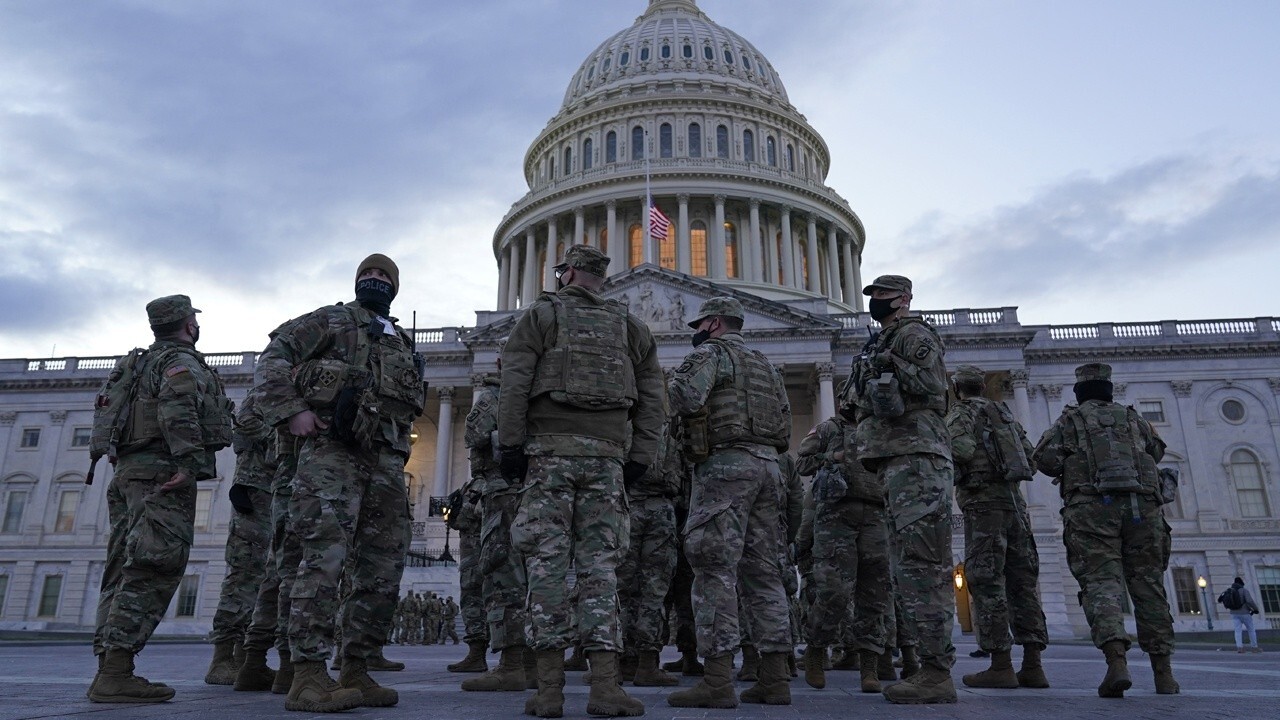 Fox News senior strategic analyst Gen. Jack Keane (ret.) reacts to Rep. Steve Cohen, D-Tenn., suggesting White, Trump-supporting National Guard members could 'do something' to Biden.