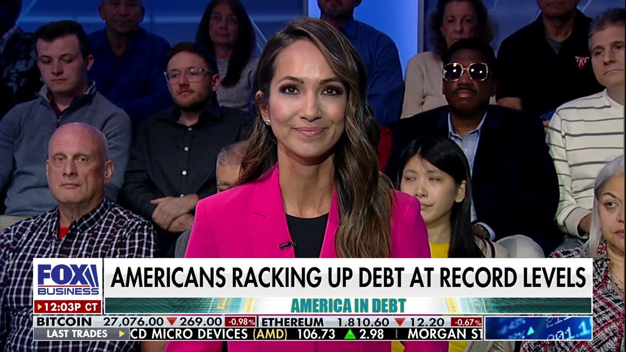 Americans racking up debt at record levels