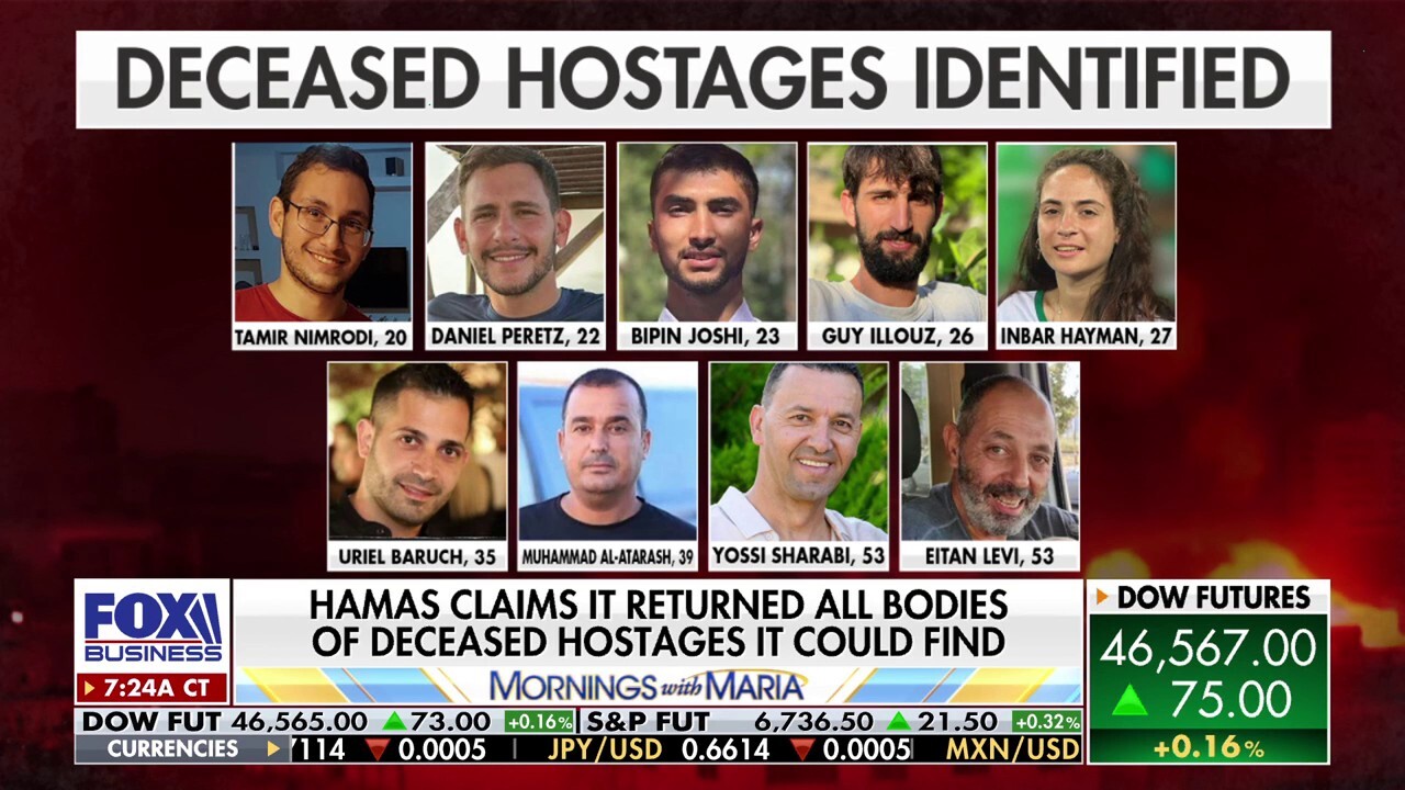 Hostages freed, 19 bodies found; McCormick says finish Hamas