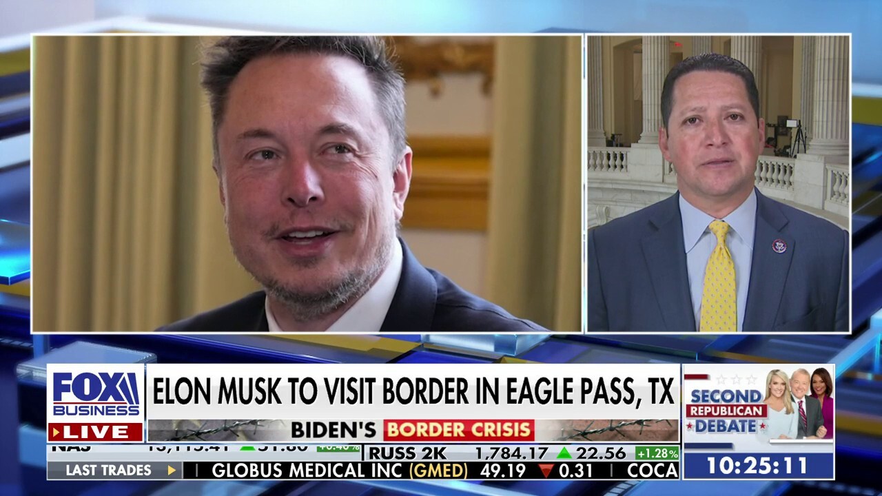 Washington needs Elon Musk to help solve border crisis: Rep. Tony Gonzales