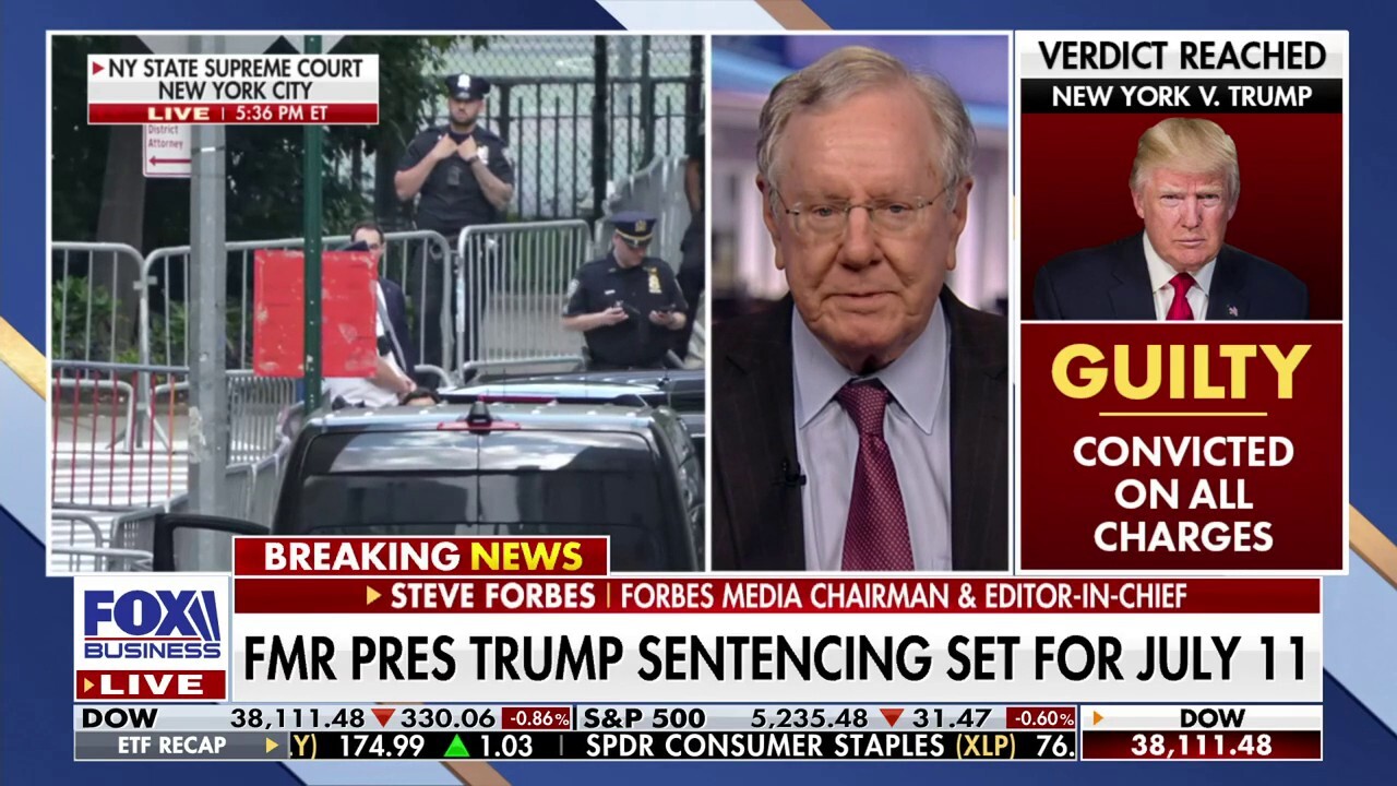  Steve Forbes: NY v. Trump verdict 'poisons the system'