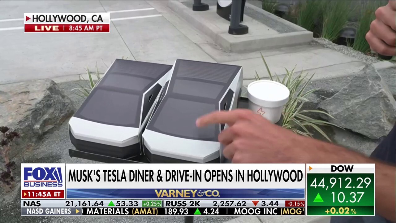 Elon Musk's Tesla Diner opens in Hollywood