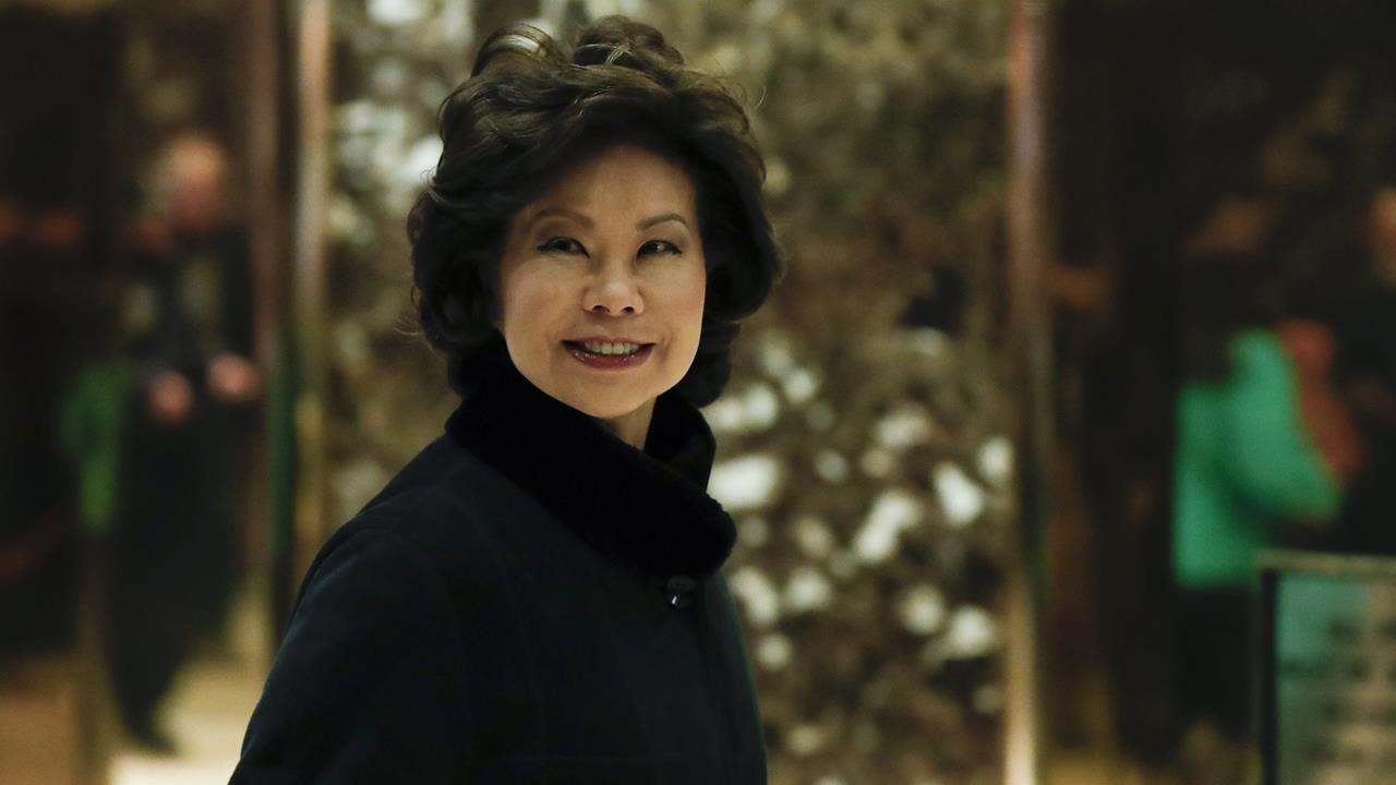 Autonomous vehicles will come sooner than many expect: Elaine Chao