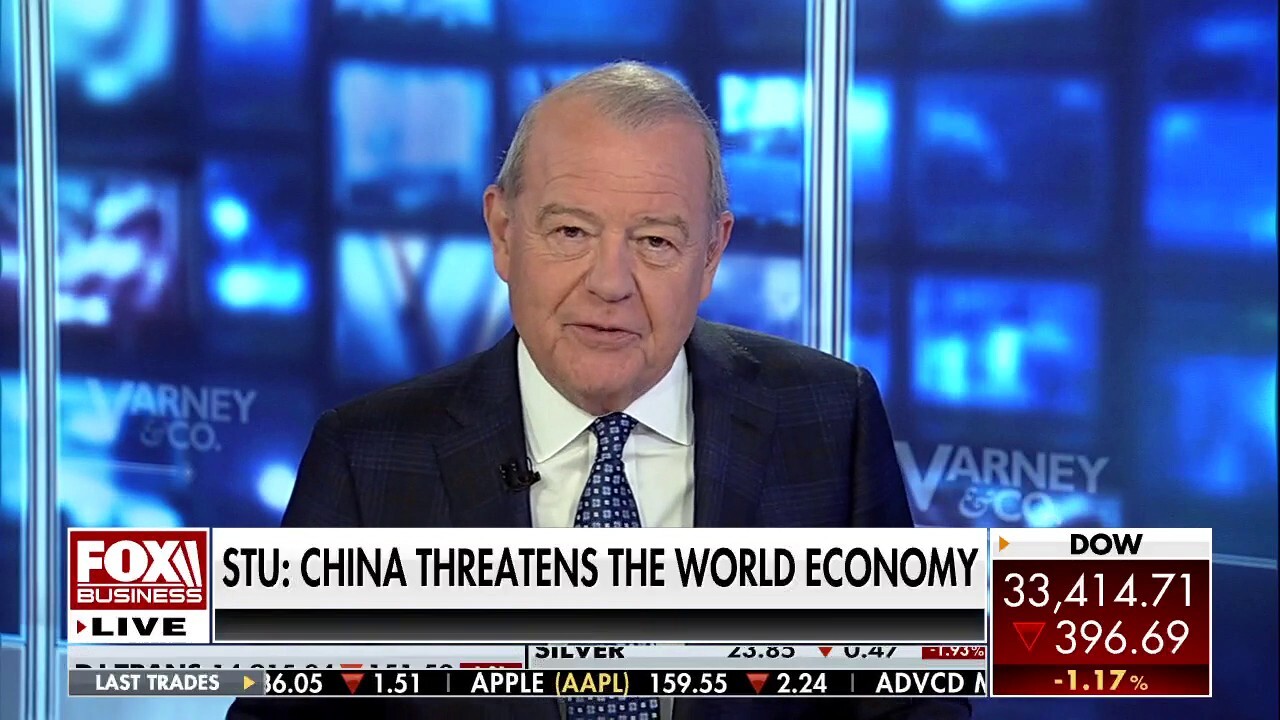 FOX Business host Stuart Varney argues the place where COVID started is now the place that's hurting the most.