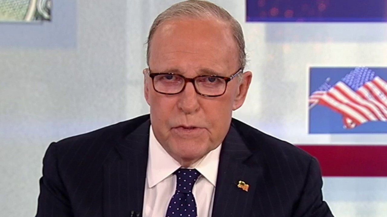  FOX Business host Larry Kudlow reacts to the DeSantis-Newsom debate on 'Kudlow.'