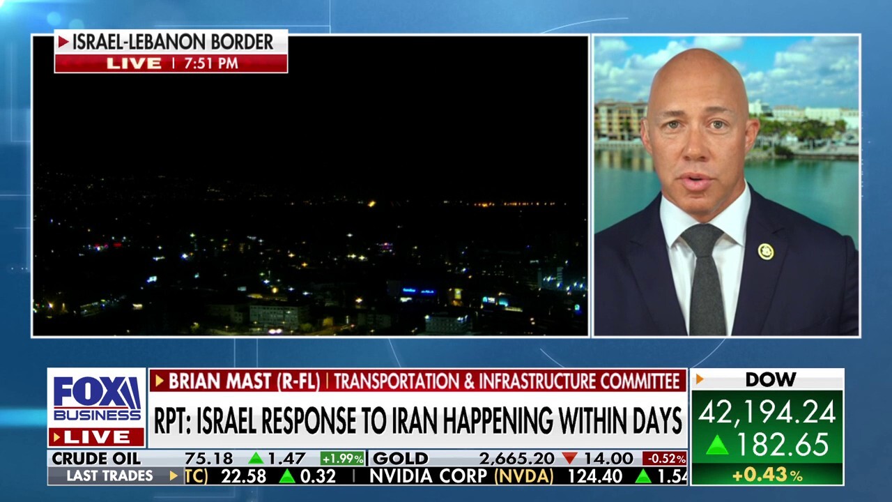 Israel bombing Iranian oil fields would impact China the most: Rep. Brian Mast