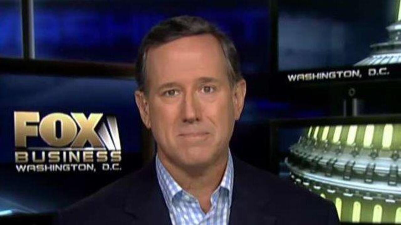 Santorum: Obama, Clinton believe they are above the law 
