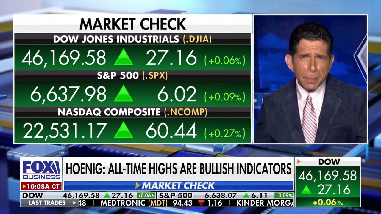 Financial expert touts ‘all-time highs’ in markets as Oracle, Intel set records
