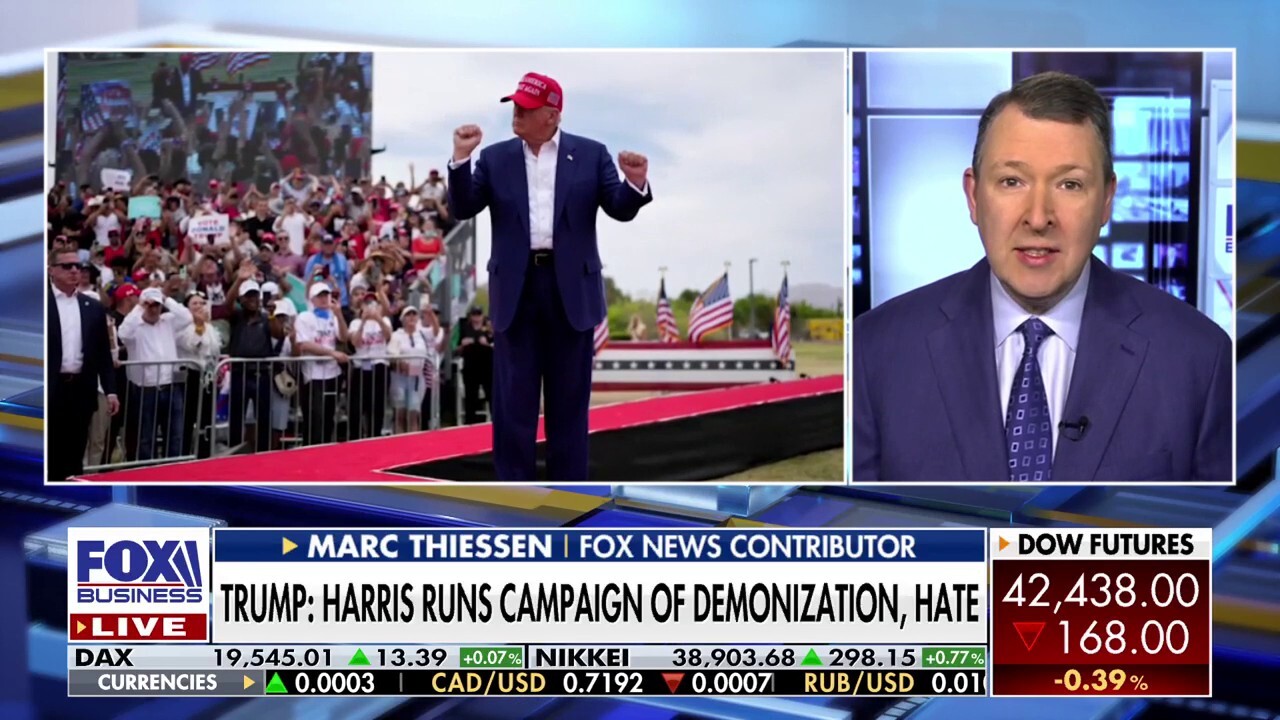 Fox News contributor Marc Thiessen discusses Kamala Harris' attacks on Trump after two assassination attempts on 'Varney & Co.'