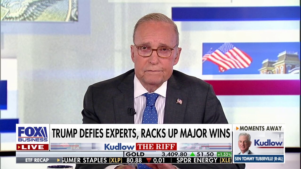 Larry Kudlow: Trump's list of accomplishments is breathtaking