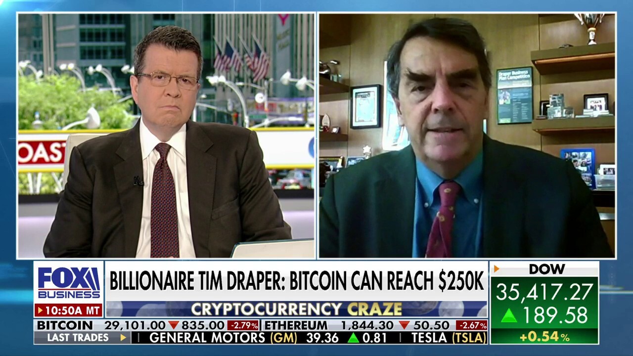 Draper Associates founder Tim Draper joins 'Cavuto: Coast to Coast' to break down the cryptocurrency craze and how it could transform the future of commerce.