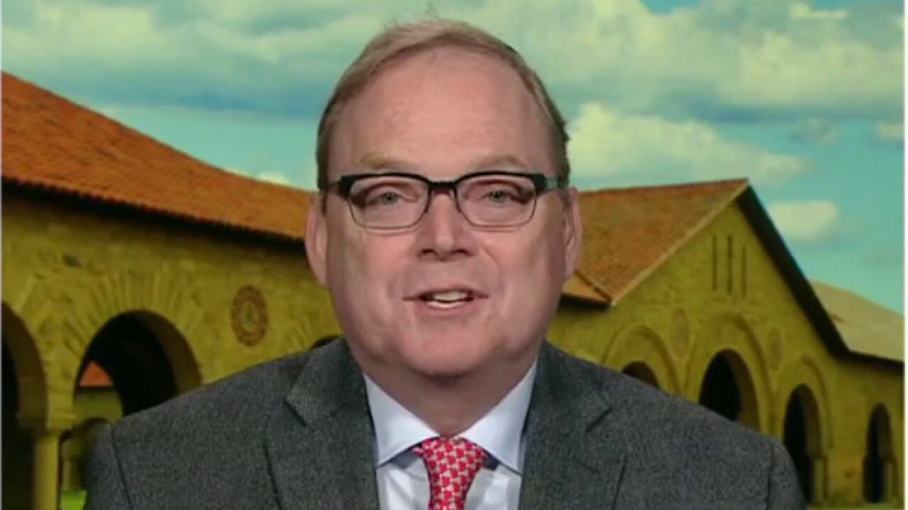 Former Council of Economic Advisers chair Kevin Hassett reacts to the stock market rally on 'Kudlow.'
