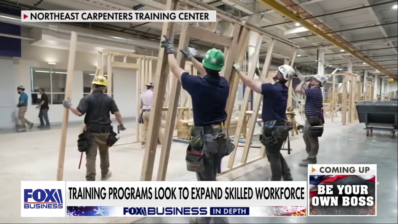FOX Business' Lauren Simonetti reports on President Donald Trump's push to enroll more students in trade schools, and U.S. Labor Secretary Lori Chavez-DeRemer gives an update on apprentice programs. 