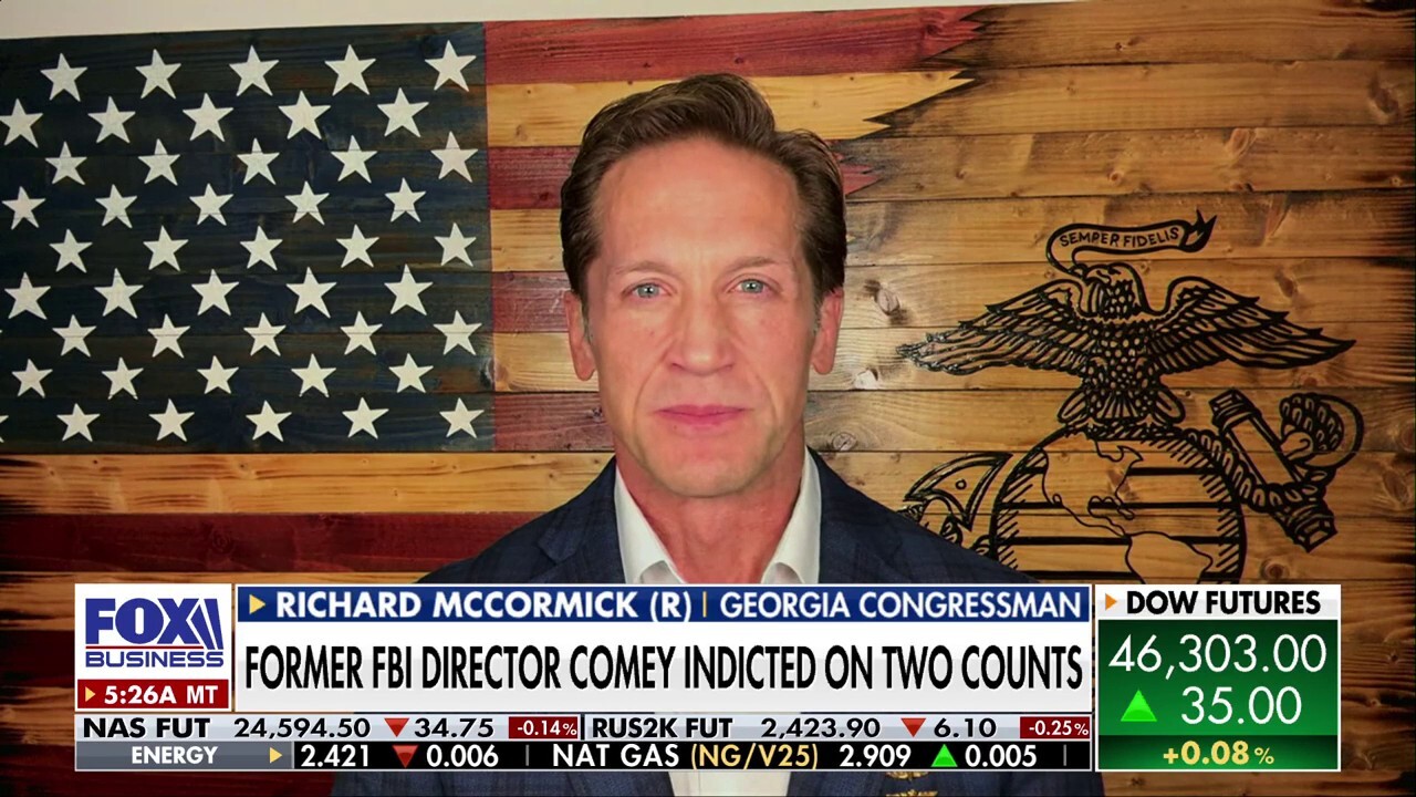 GOP rep says Biden-appointed judge handling James Comey's indictment 'worries' him 'a little bit'