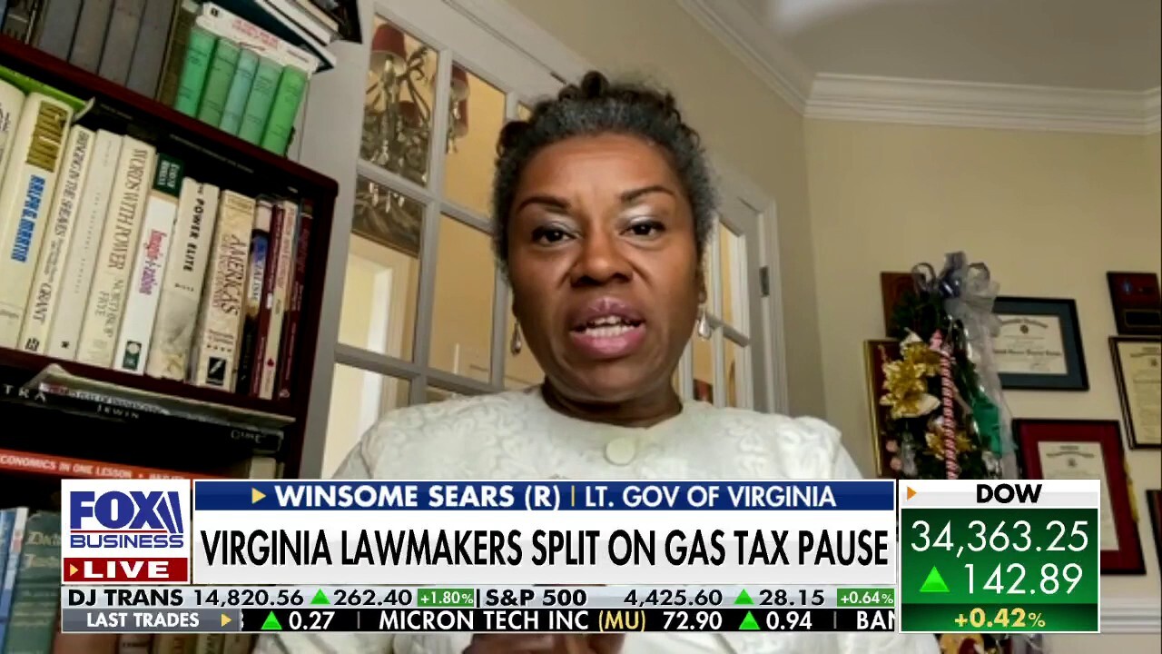 Virginia Lt. Gov. Winsome Sears weighs in on a gas tax pause in her state.
