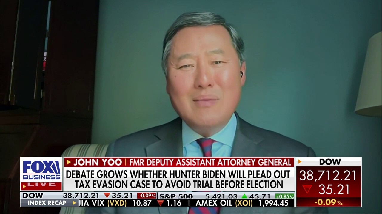 Hunter's firearms trial was a 'distraction' from more important tax evasion case: John Yoo