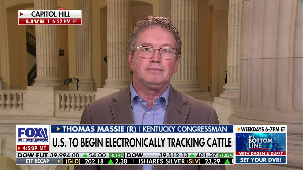 Tracking cattle will ‘verticalize’ the industry: Rep. Tom Massie