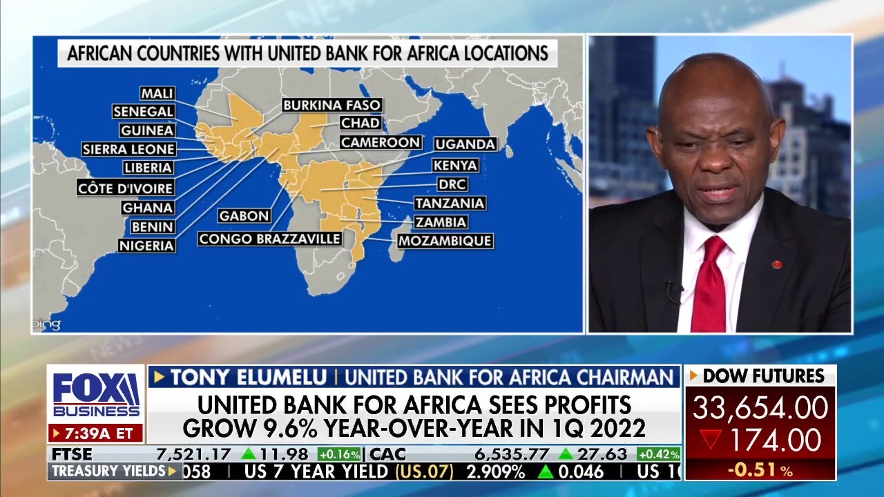 United Bank for Africa Chairman Tony Elumelu announces a multi-billion dollar deal to help African countries increase their ability to grow food.