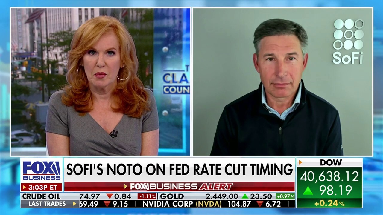 SoFi’s Anthony Noto: It's likely the Fed will cut 25 bps in September