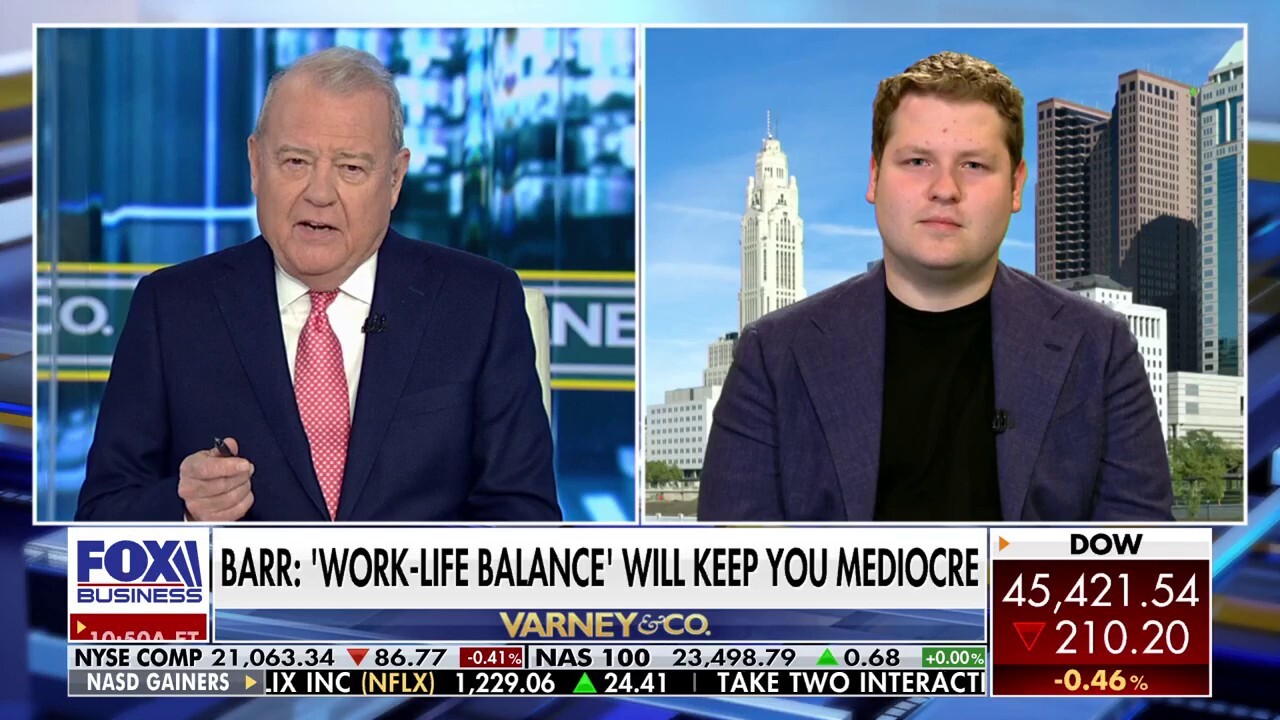 Gen-Z entrepreneur argues 'work-life balance' will keep you mediocre