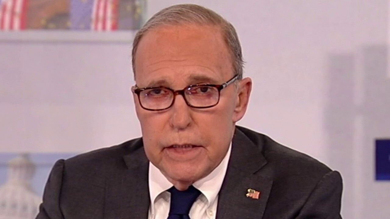 FOX Business host Larry Kudlow says the former president is 'polling well ahead of Biden in the swing states' on 'Kudlow.'