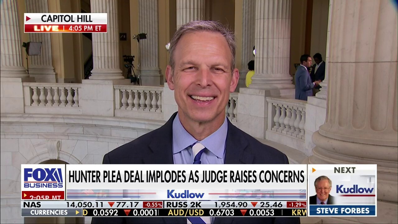 Rep. Scott Perry, R-Pa., and 'Trial of the Century' author Gregg Jarrett react to Hunter Biden's rejected plea deal on 'Kudlow.'
