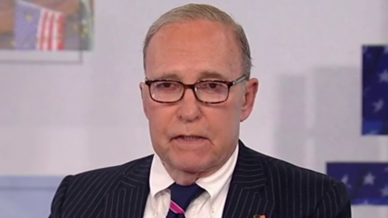  Fox Business host Larry Kudlow says Hunter Biden 'looks like a spoiled rich kid' and is 'out of control' on 'Kudlow.'
