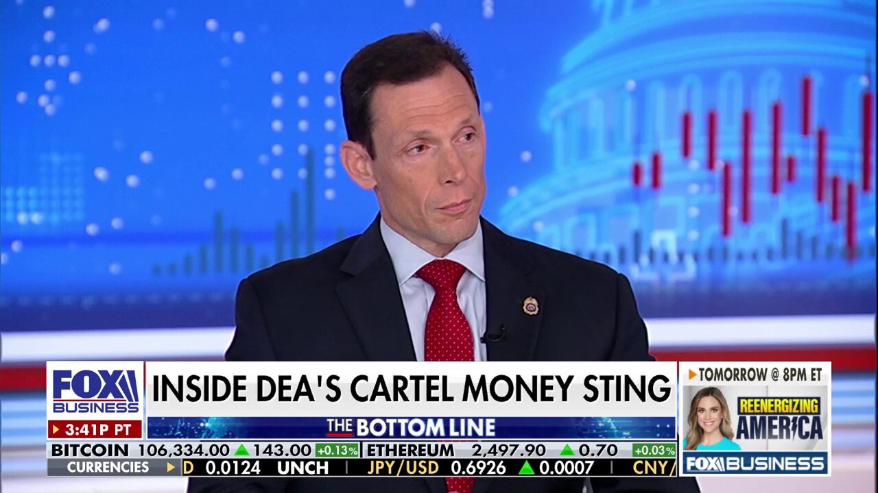  DEA New York special agent in charge Frank Tarentino discusses how foreign cartels are using the United States banking system to funnel money on ‘The Bottom Line.’