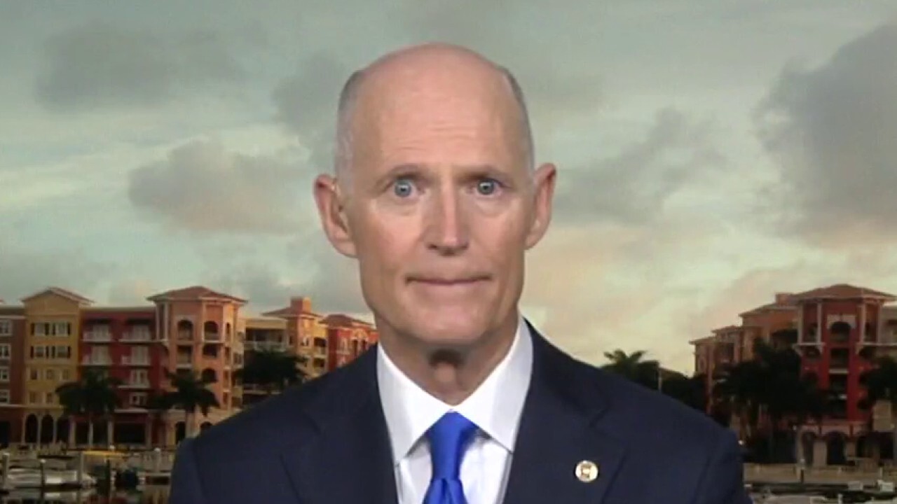 Sen. Rick Scott, R-Fla., says there’s a political war on poor Americans across the U.S. right now.