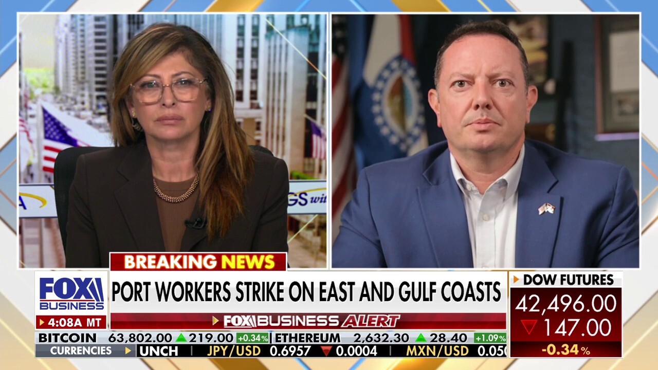 Port strike is 'going to be a serious problem to the American people': Rep. Eric Burlison