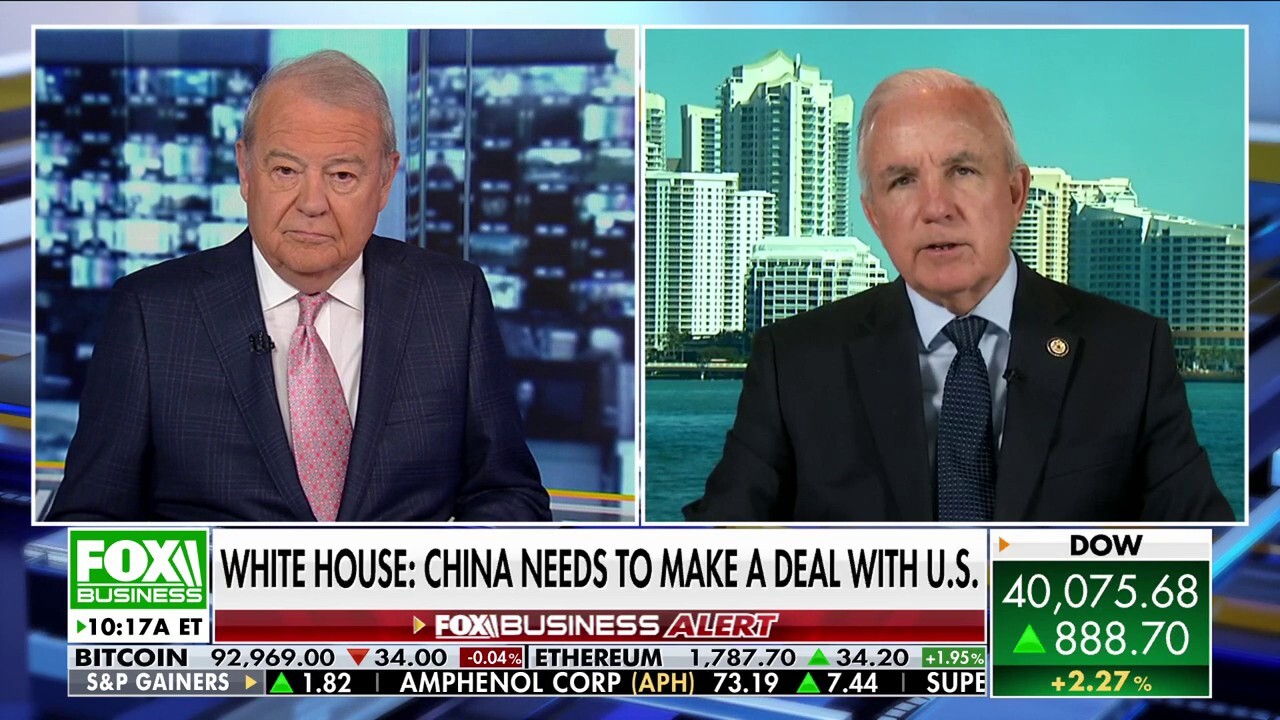 GOP rep says he wants to see a 'fair deal' between US and China