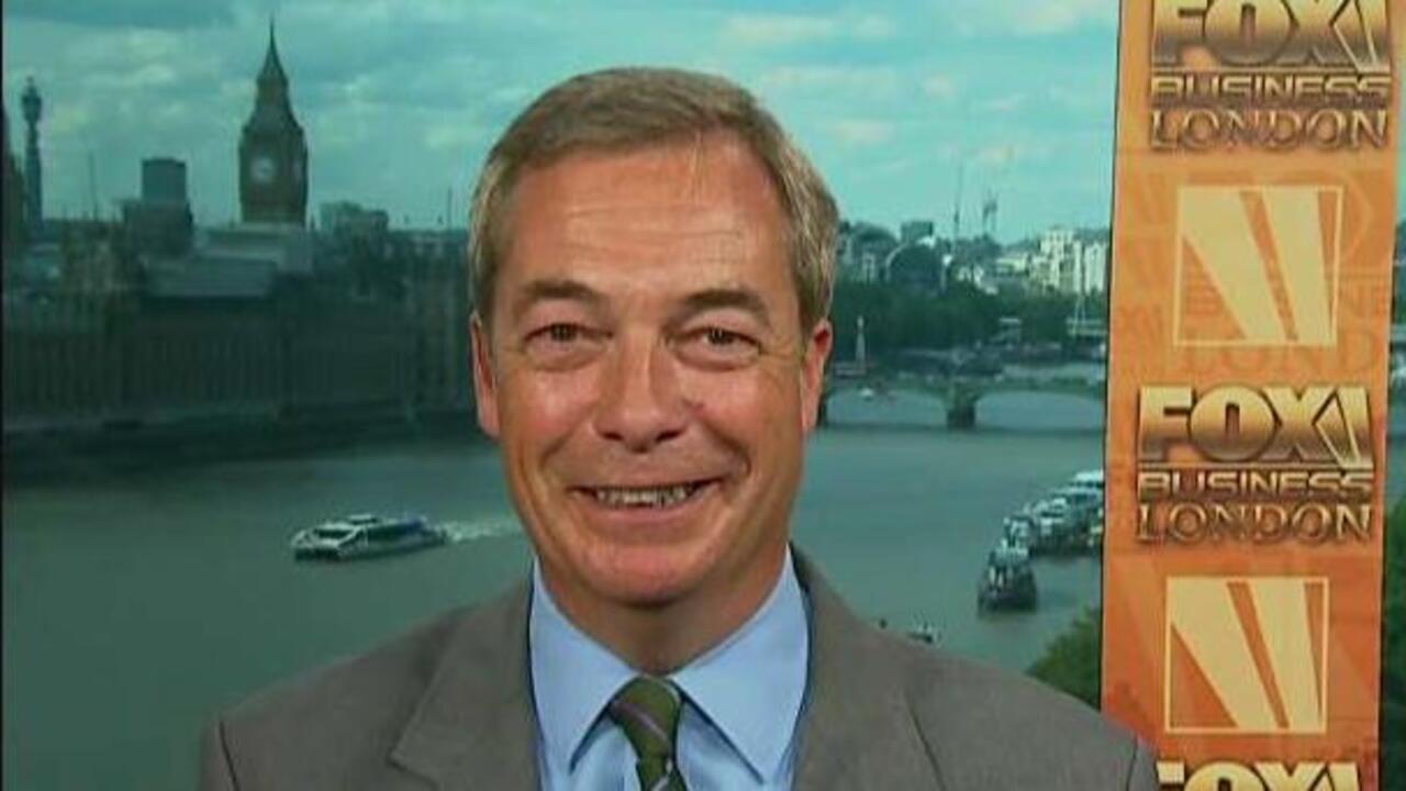 Nigel Farage laughs off FBI person of interest claim as  'fake news'