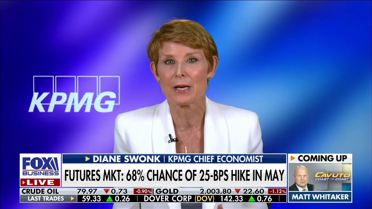 KPMG chief economist Diane Swonk says it's important to remember rapid rate hikes can exacerbate market fragility.